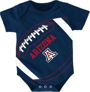 Infant Arizona Wildcats NCAA "Fanatic" Football Creeper - Navy